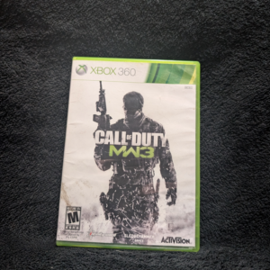 Original case, 2011 Call of Duty Modern Warfare, created by Activision