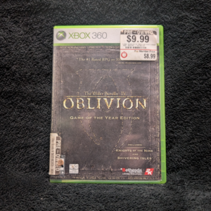 Oblivion Elder Scrolls, original XBOX360 casing.